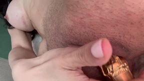 champagne bottle fuck