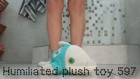Humiliated plush toy 597