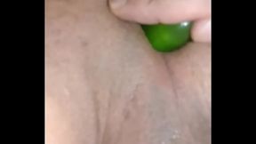 Cucumber Fun: Solo Gay Man Explores Anal Sensations