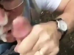 Sucking Cock in the Woods