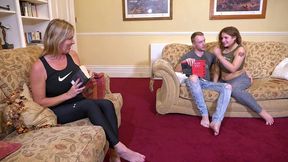 parents catch chris and atlantis at it!