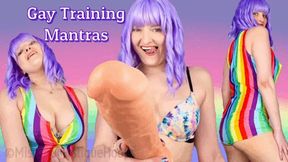 Gay Training Mantras - Mistress will make you gay! - Make Me Bi, Bisexual Encouragement, Queer Porn, Bi-Sexual, Femdom, Female Domination with Mistress Mystique Hoops - MP4