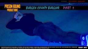 The Bergen County Burglar - Kora Summers is a rebellious bad girl with high stakes kleptomania. Break and enter thief gets caught, arrested, taken to jail, shoes taken, left barefoot in a holding cell, waist chain, cuffed and shackled. -1080p -MOV