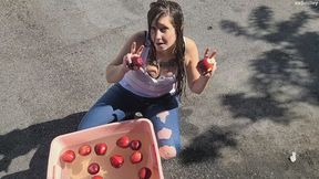 BTS For Apple Bobbing Outside