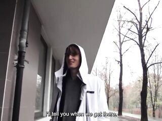 BIGSTR - Spruce Dude Sucks A Thick Jock On His Knees And Gets Overspread In A Hawt, Indecent Ejaculation