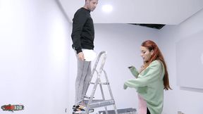 kevin white fucking with stunning argentinian redhead ammy redhead