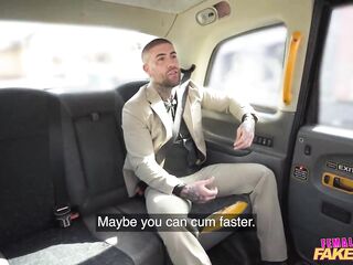 Female Fake Taxi - Just relax I will show u what to do