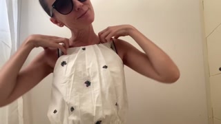 I drink wine and pee in the locker room on the lake.