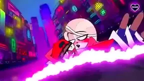 Alastors Steamy Encounter Amid Verdant Desires in Hazbin Hotel Fantasies