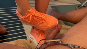 Orange Nike 90 air max shoejob