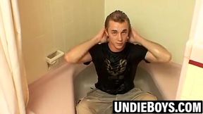 Super sexy Kelly Coopers underwear jerk and cumshot