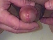 100% Raw video! Can you take a piss, jerk off & Cum? Start2Finish+EatCum