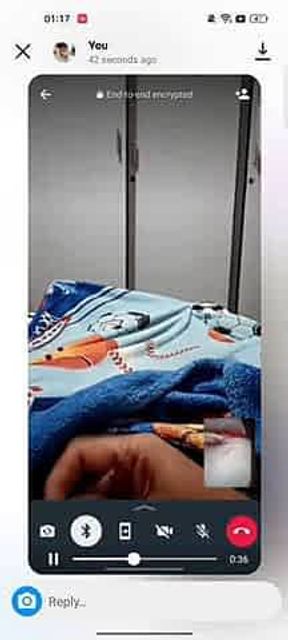 Ajay Kumar from Bangalore doing musturbation in night with a girl on video call