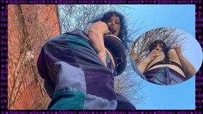 Nervous Goth's Public Flashing