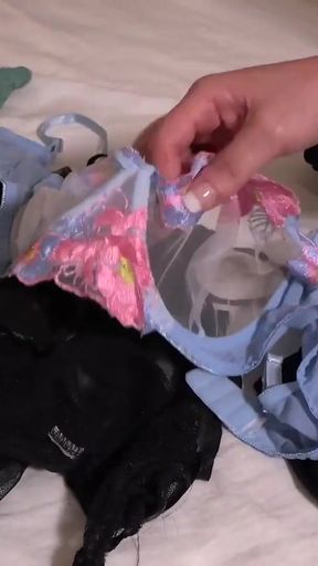 Iconic moment from &quot;AuntJudys - Your Busty Mature MILF Landlady Katherina Catches You With Her Panties (POV)&quot;