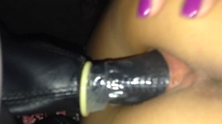 girl getting fucked by gearshift nob penetration