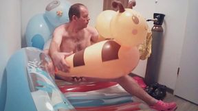 Die Helium Schwimmflügel und Gummi Clogs Teil 1