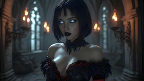 possessed goth femdom