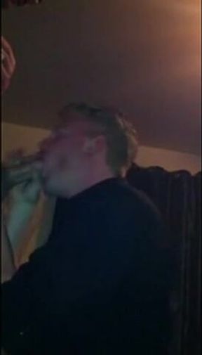 Big Cock Amateur Takes a Deep Throat Challenge