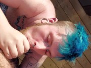 Blowjob and bbq