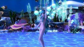 Hatsune Miku Tale of the Deep Sea Lily Project diva Nude Mod Full Nude