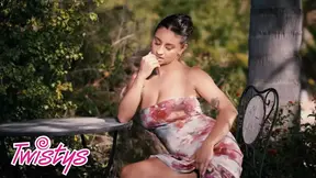 Hailey Rose Hot Nymph Slips Into A Sexy Bikini And Heads To The Pool, Where She Flaunts Her Big Tits - TWISTYS