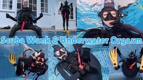 Scuba Wank & Underwater Orgasm - MP4