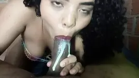 she likes to suck all my dick like a popsicle and eat the milk