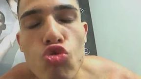 Latin Male, Richaard Plays with His Dick