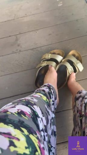 Muslim Dominatrix Priestess Lady Chaos - Hungry Sandal Bitch Ep. 3
