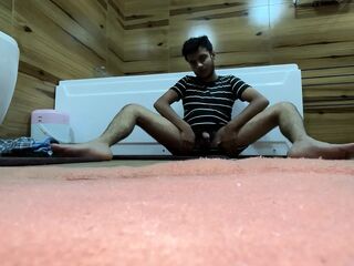 Sissy plays with herself during the time that clothed in her suit and brassiere