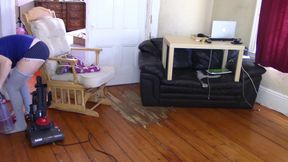 Vacuuming My House
