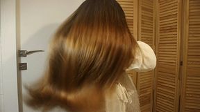 Beautiful, flowing, relaxing long hair AVI