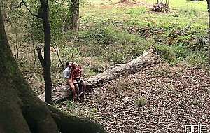 Beautiful stacy snake fucked outdoors