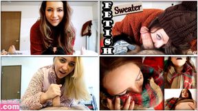 Fuzzy Sweater Fetish Bundle