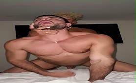 Sexy dominican dude fucking a horny puerto rican stud