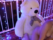 Bailey Rayne Fucks Her Giant Teddy (LowRez Highlights)