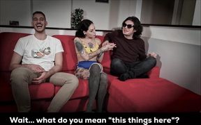 Italian porn video amateur casting: make her squirt! (Squirt at min. 5.25; 6.05, 8.40, 9.10)