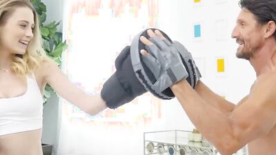 PASSION-HD Step Dad Gets Double Work out Session on Fathers Day