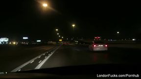 Asian GF shaves pussy and takes a shower with London Keyes