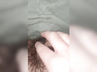 Creamy Shaggy FTM Twat Close Up