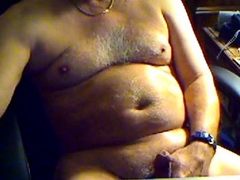 grandpa cum on cam and taste his cum