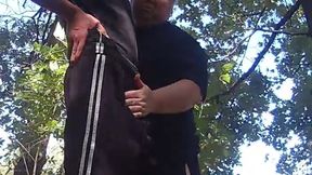 I saw my girlfriend in the park and fucked her in the mouth
