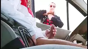 I Take Out My Cock With Cum In Risky Public Places Compilation!!