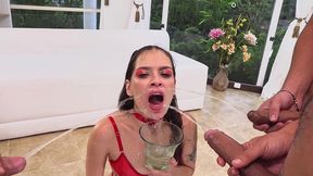 yessica bunny loves cocks in all her holes + pissing. dp. dap. tp. tap. anat285