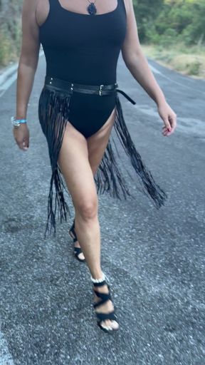 Hot Turkish MILF Street View