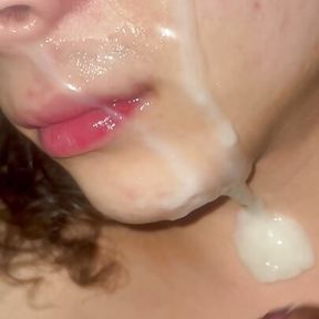 Big Dick Cumming on My Face