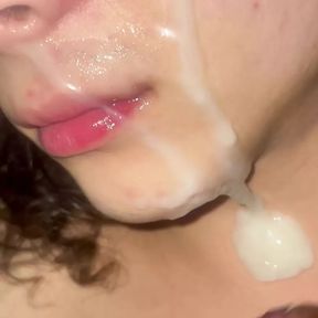 Big Dick Cumming on My Face