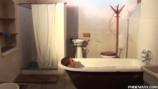 Bathing twinks fucking with their big dicks and cumming