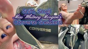 Sniff Smell Miss Whitney Morgan's Converse Sneakers Pt 1